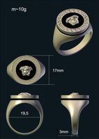 versace ring
