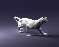 cheetah statue 1121