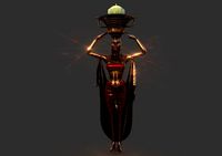 cleopatra statue