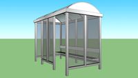 MTA Shelter With Clear Finish