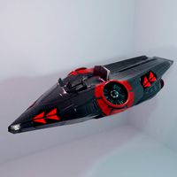 futuristic cycles low-poly subdivision-ready