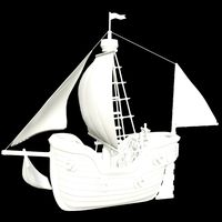 toon sailing ship