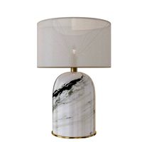 marble table light