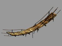 plank-suspension bridge-trail bridge 12