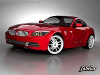 BMW Z4 2009 vray 3D Model