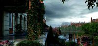 residential community garden scenery 04