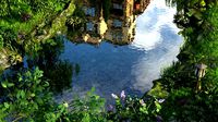 residential community garden scenery 06