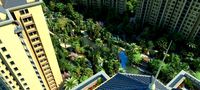 residential community garden scenery 13