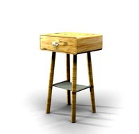 wood commode