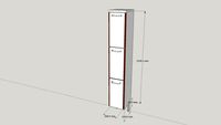 Badezimmer Mülltrenn System Schrank