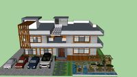 6bhk bunglow design