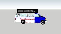 1997 ford e350 super duty continental airport express van