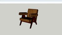 Pierre Jeanneret Upholstered Armchair
