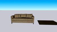 mcgee fawn velvet curved reese two person sofa look a like