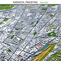 Karachi city pakistan 150km