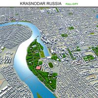 Krasnodar city russia 50km
