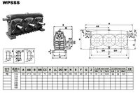 wpsss series of worm gear reducer 17 specifications in total