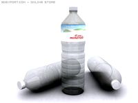 Bottle water 3D Model
