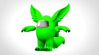 among us lime werewolf