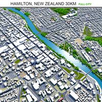 Hamilton city new zealand 30km