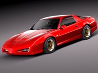 Pontiac Firebird Trans Am GTA 19911993 3D Model