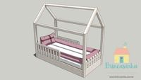 Kit protetor caminha montessoriana - Rosê (Brincasinha)