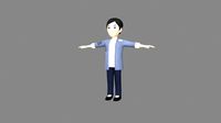 cartoon man