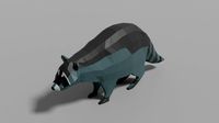 cartoon racoon
