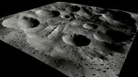 map004 moon lunar landscape in blender