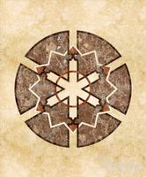 Marble Rosette