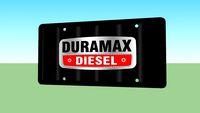 Duramax Diesel license plate