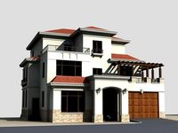 Villa 217 3D Model