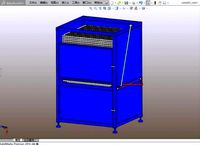design model of linkage stepping mechanism