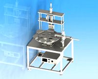 kn95 mask ironing machine sealing machine turntable type