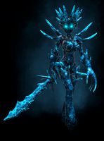 female ice elemental