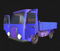 trucker blue