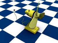 table fan