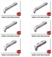 six half sealed synchronous belt modules nxb6 series