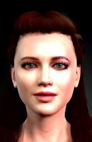 jennifer lawrence the famous hollywood star 3d design ready for animation