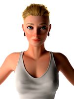 stylized woman