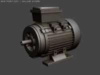 Electric motor 3D Model