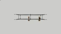 dbl rolling rack