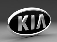 Kia logo 3D Model