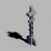 dali-architecture-decorative column 02