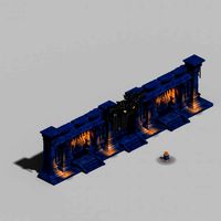 underground palace-tomb-gate-wall 02