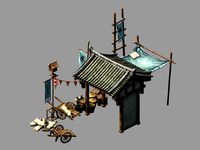 song dynasty-props-rice vendor