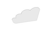 Tête de lit nuage