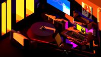 low poly gaming room