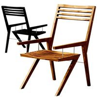 3d bivalvia wooden chair