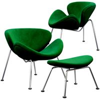 3d slice chair and ottoman